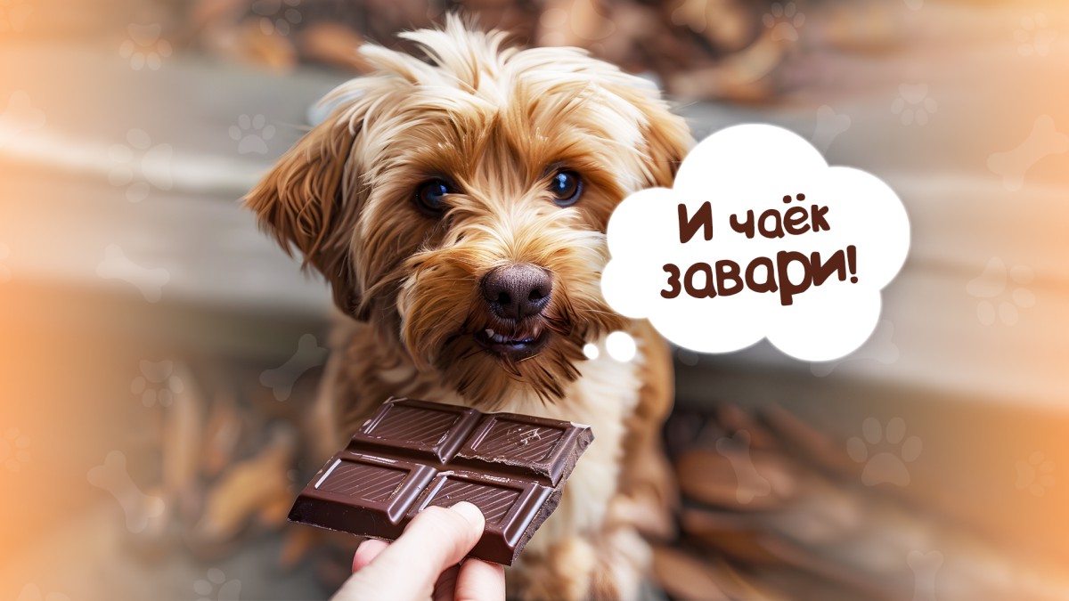 Какой шоколад можно дать собаке