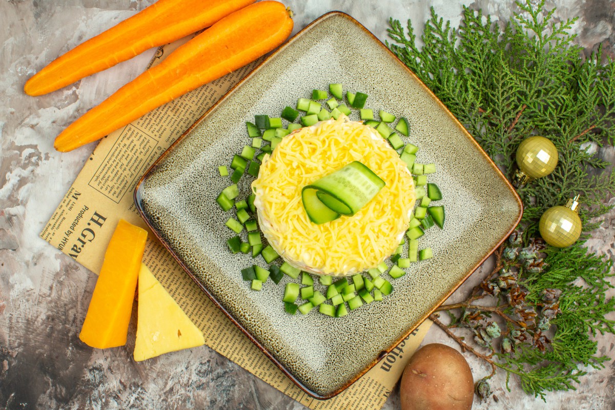 Салат с апельсином: яркий вкус за 5 минут!