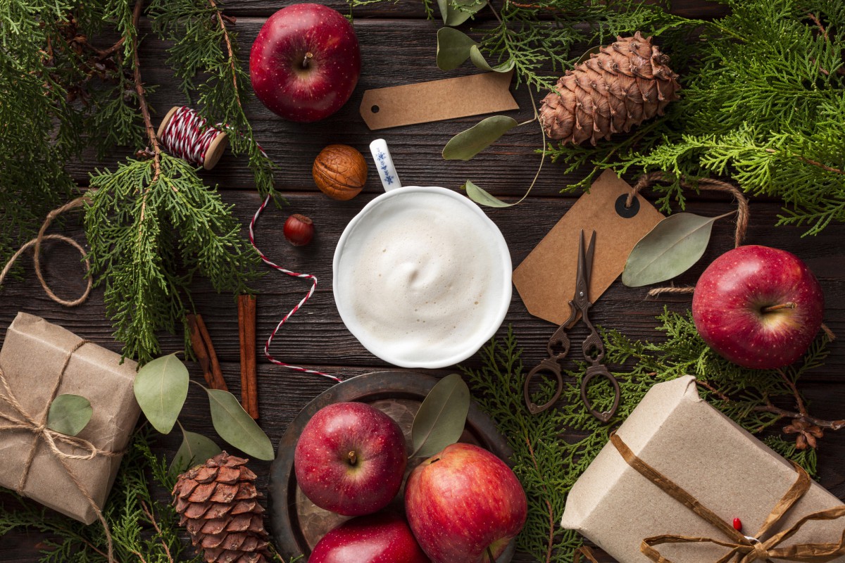 Волшебный яблочный пунш для зимних вечеров