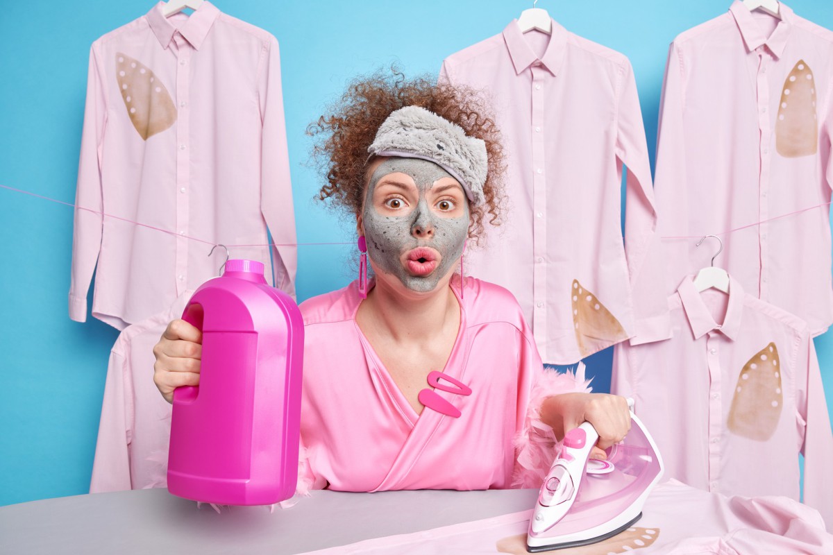 Как убрать жирное пятно с одежды: народный метод, который работает!