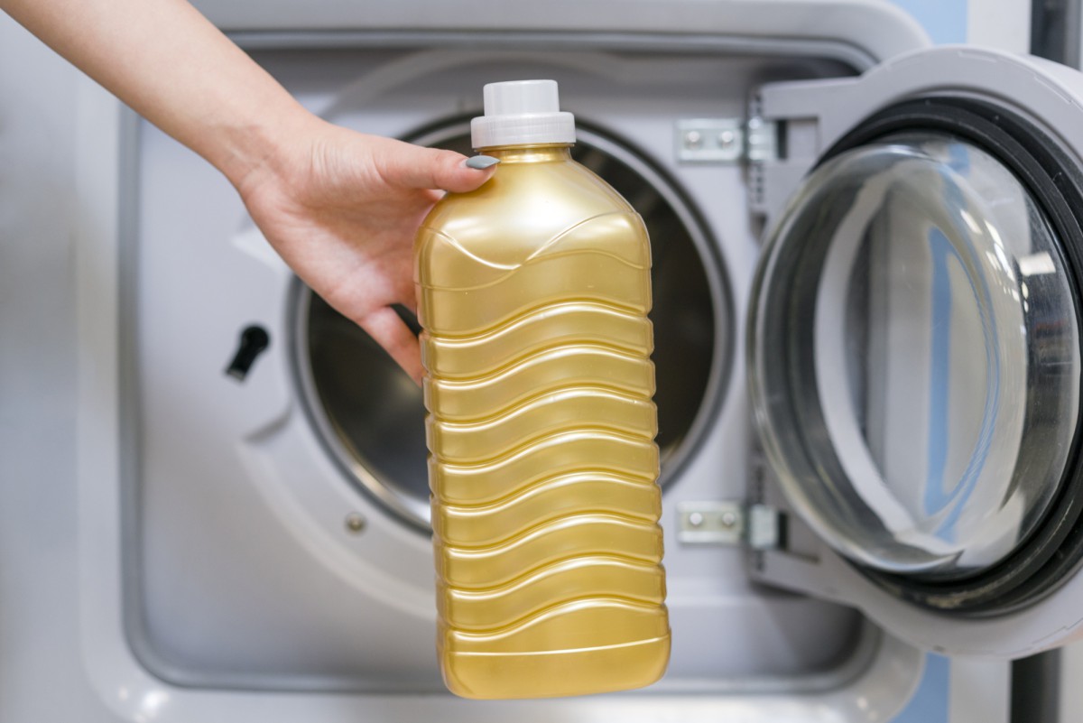 Как убрать затхлый запах с кухонных полотенец без кипячения